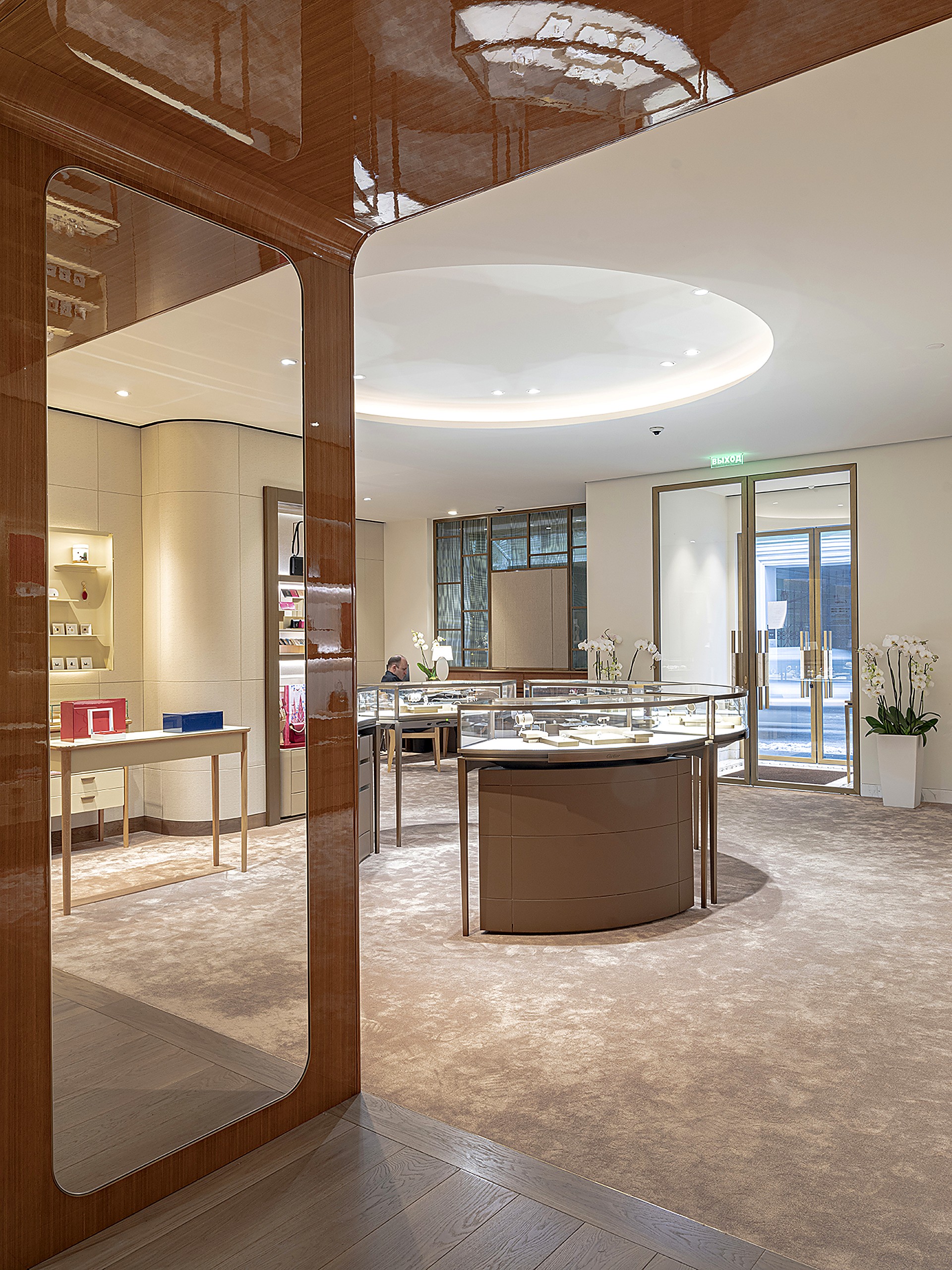 Cartier, Столешников — интерьер, дизайн-студия DENZO