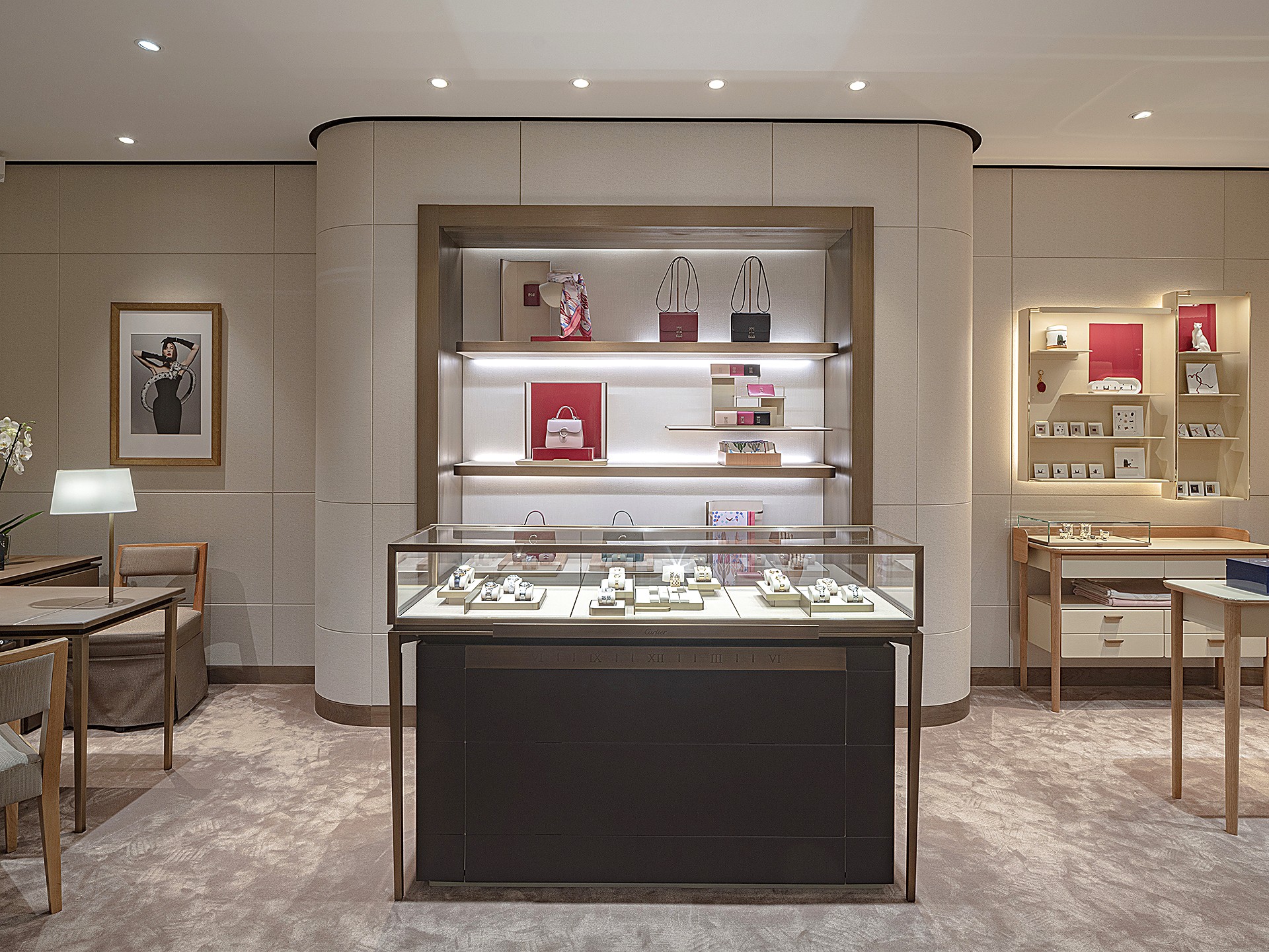 Cartier, Столешников — интерьер, дизайн-студия DENZO
