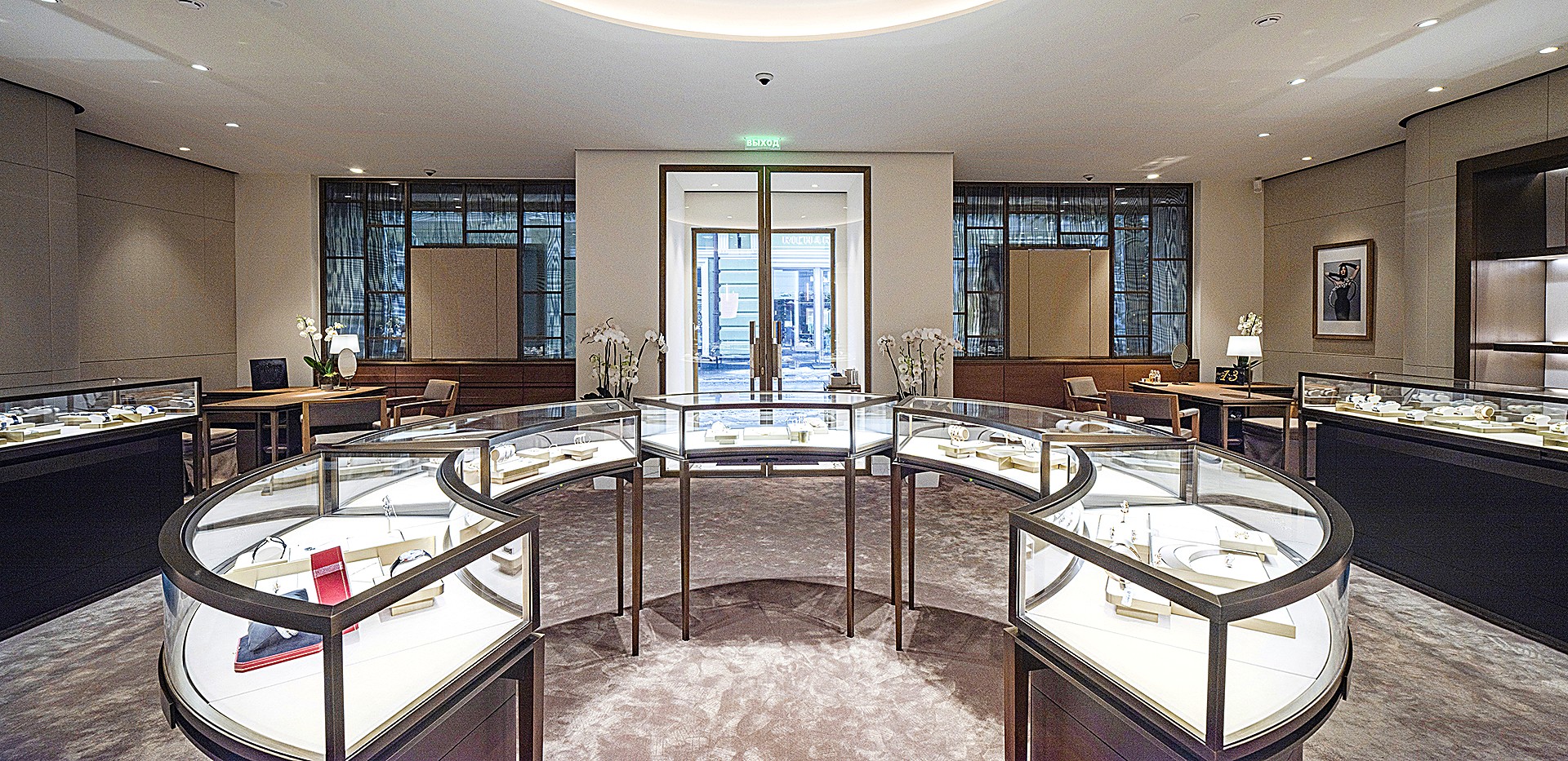 Cartier, Столешников — интерьер, дизайн-студия DENZO