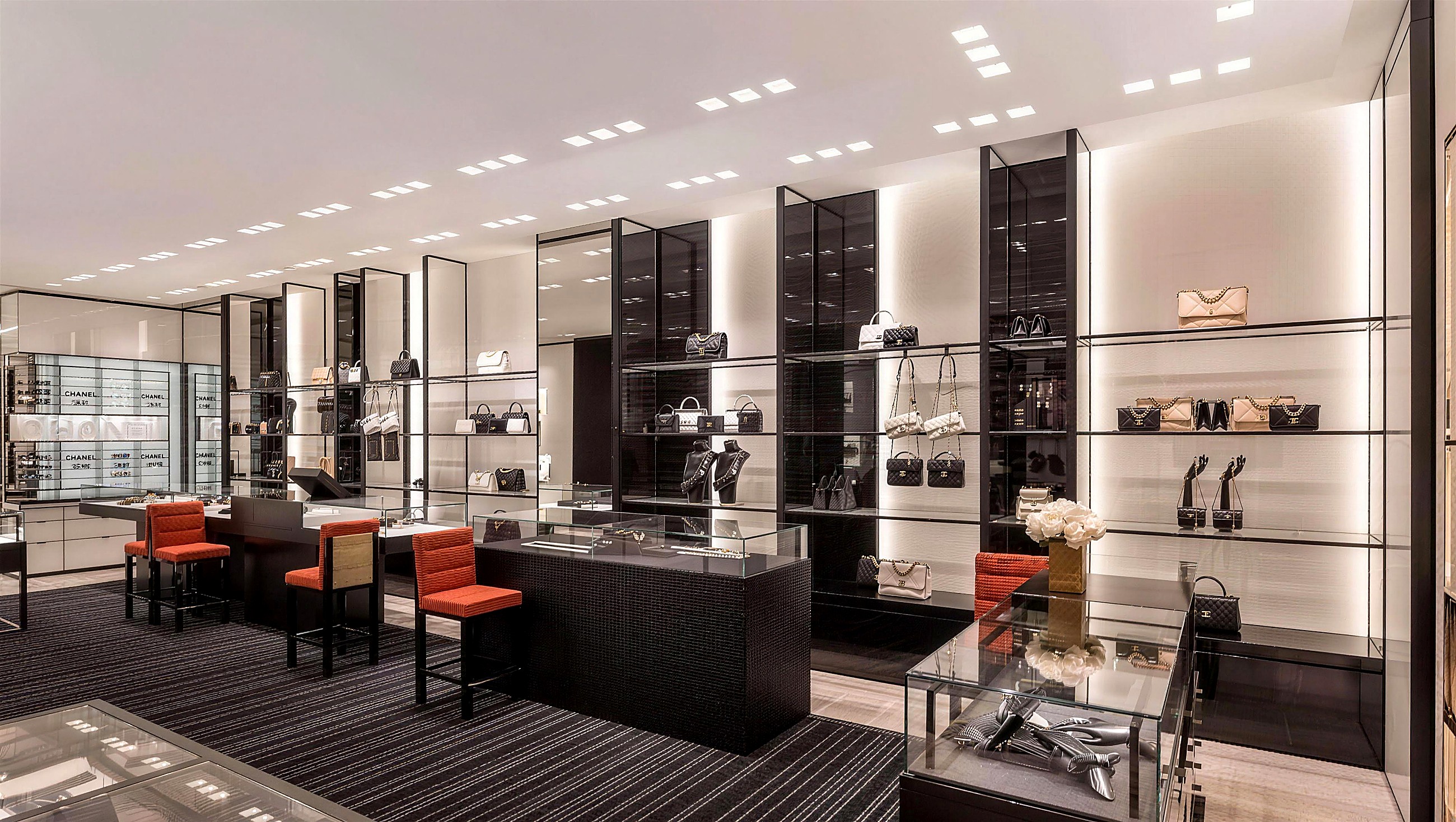 Chanel, ЦУМ — интерьер, дизайн-студия DENZO