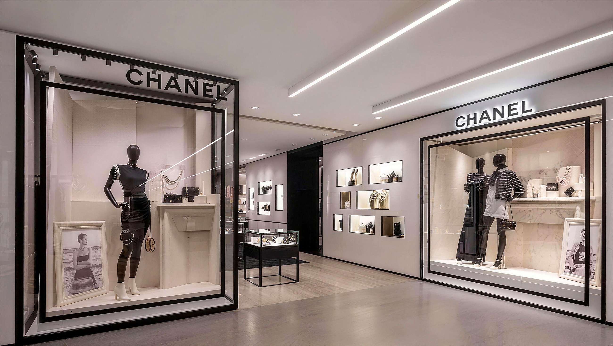 Chanel, ЦУМ — интерьер, дизайн-студия DENZO