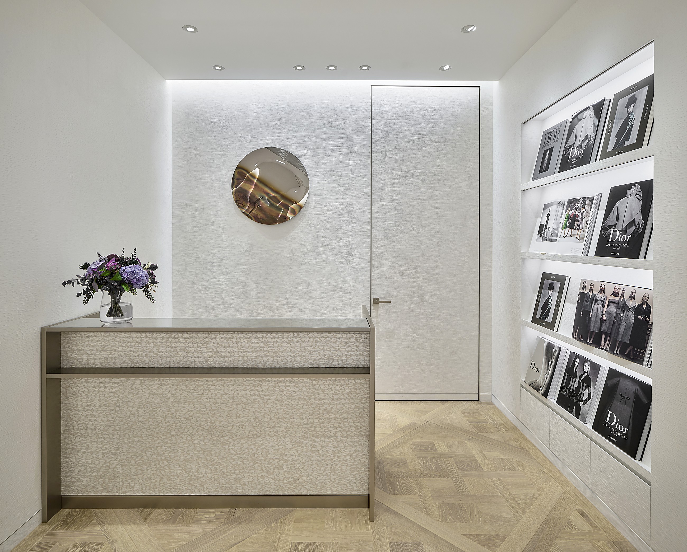 Dior, Столешников — интерьер, дизайн-студия DENZO
