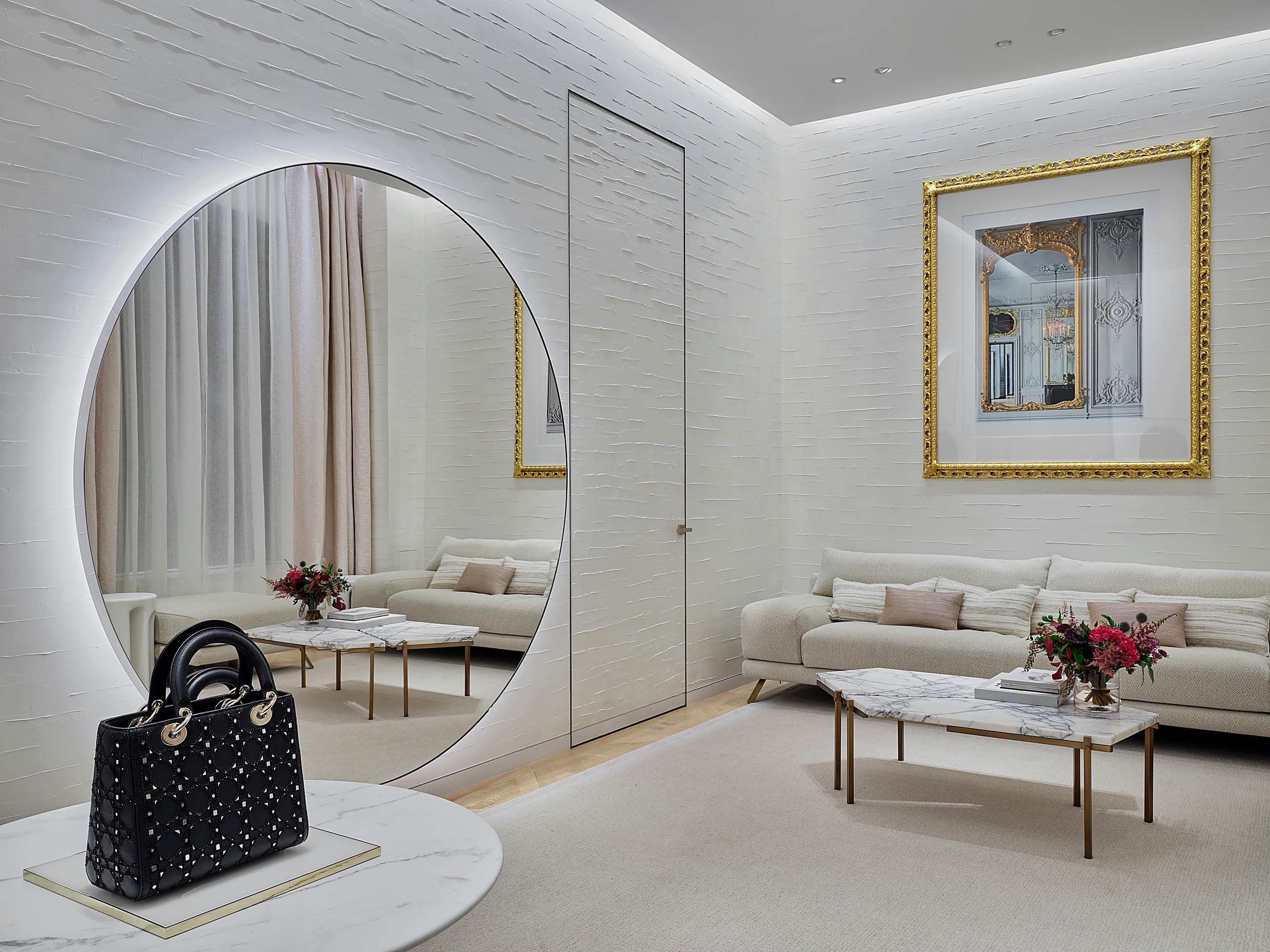Dior, Столешников — интерьер, дизайн-студия DENZO