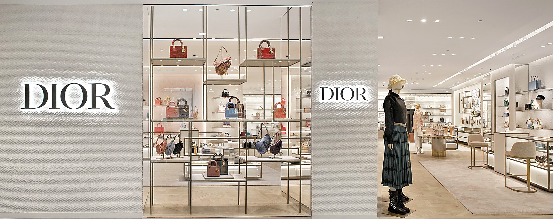 Dior, ЦУМ — интерьер, дизайн-студия DENZO