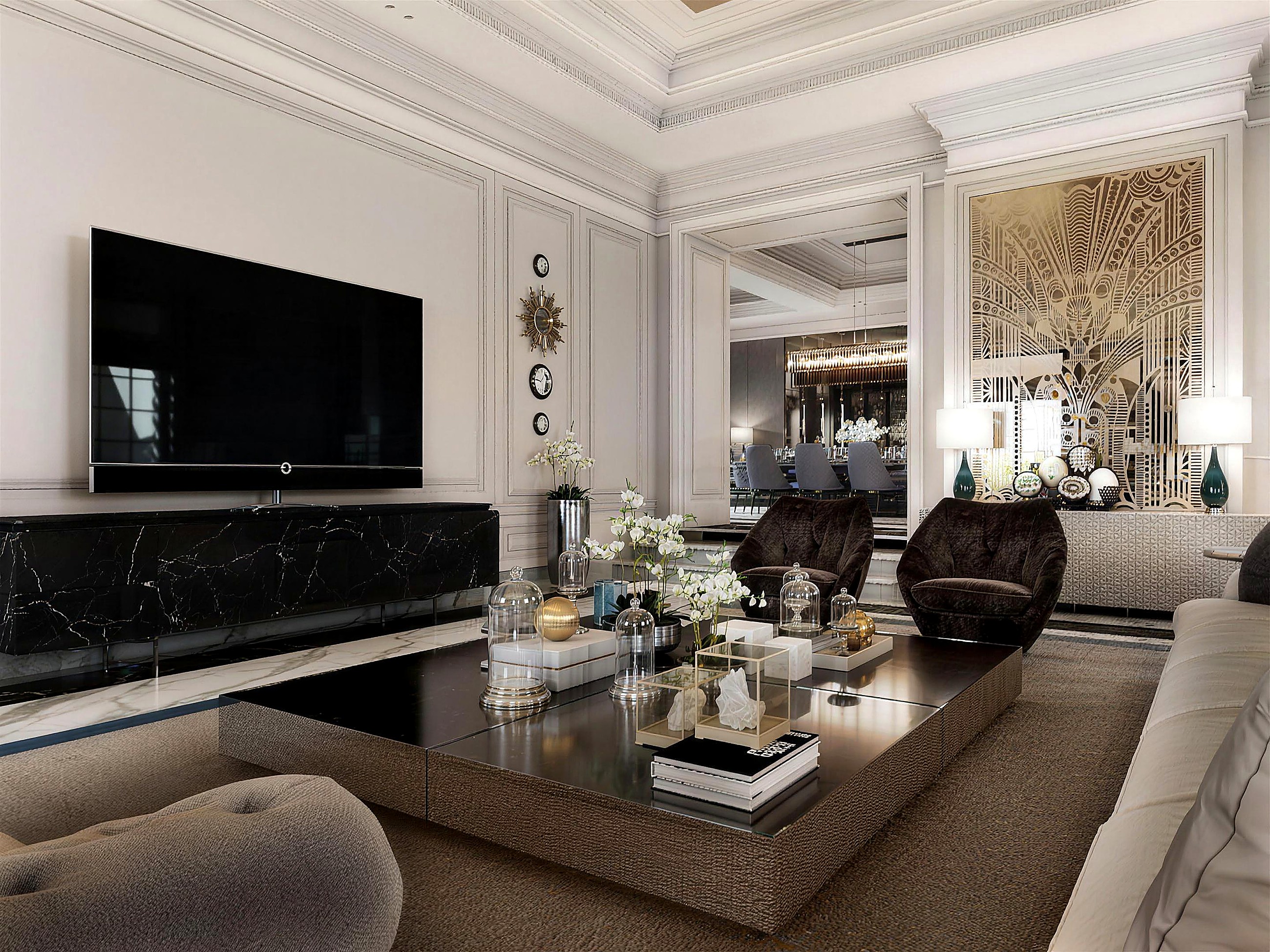Private Residence, Черногория — интерьер, дизайн-студия DENZO