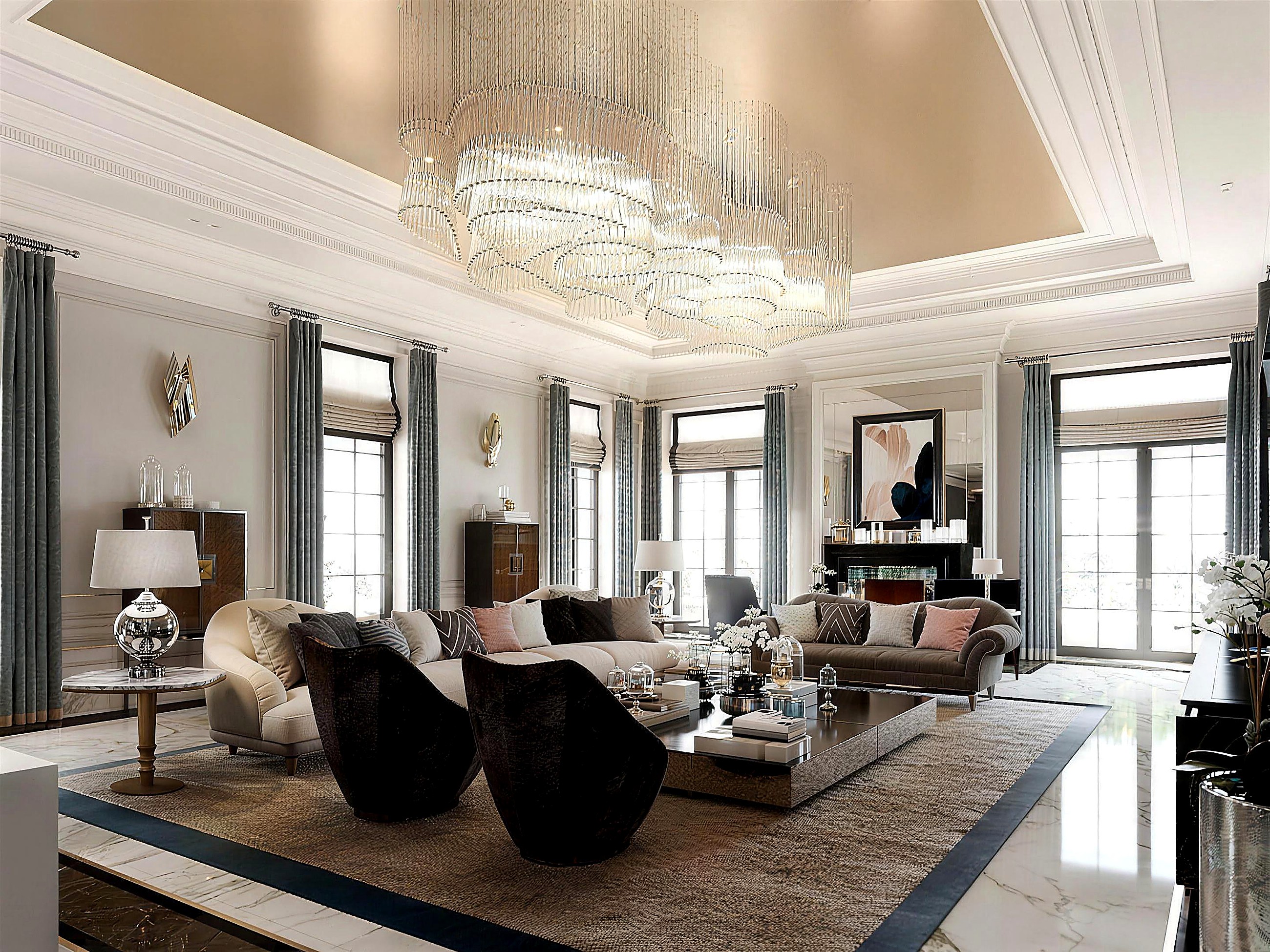 Private Residence, Черногория — интерьер, дизайн-студия DENZO
